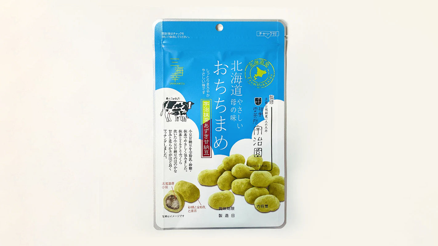 宇治抹茶あずき甘納豆おちちまめ (80g)