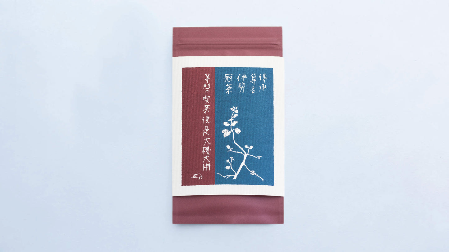 【傳承尊名】【三重県産 かぶせ茶】伊勢冠茶 “いせかぶせちゃ” 袋入り (80g)