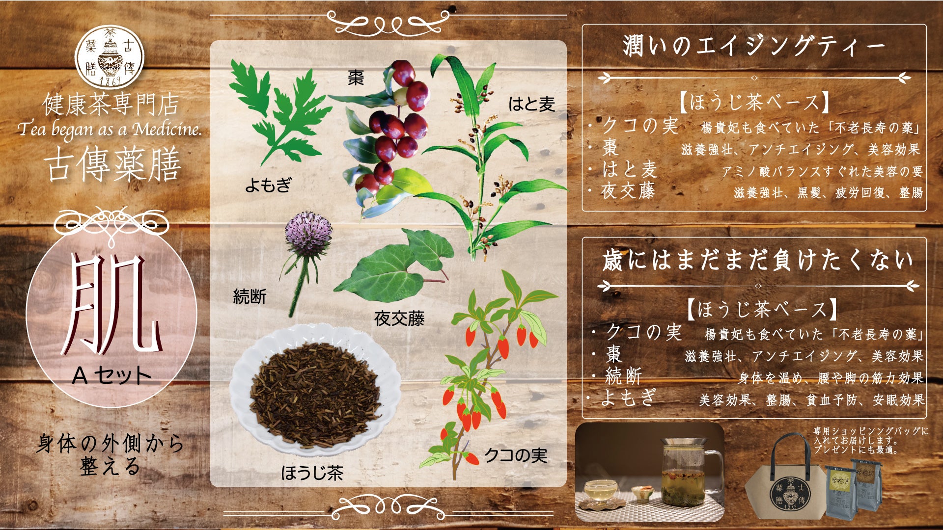 【薬膳茶】肌Aセットの商品画像1